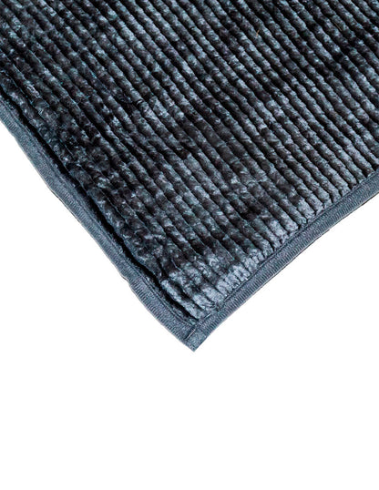 Tapete Chenille Vintage Gris carbon 40 cm x 60cm
