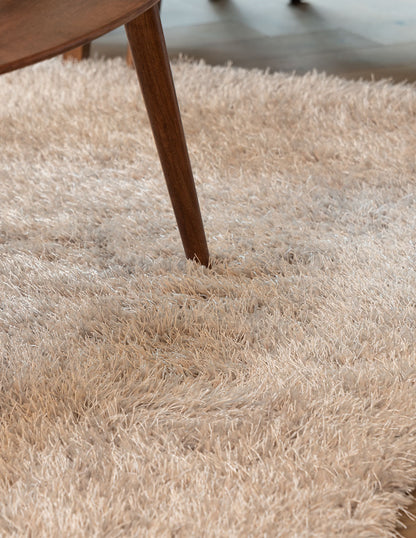 Tapete de sala beige Ness 160 cm x 225 cm