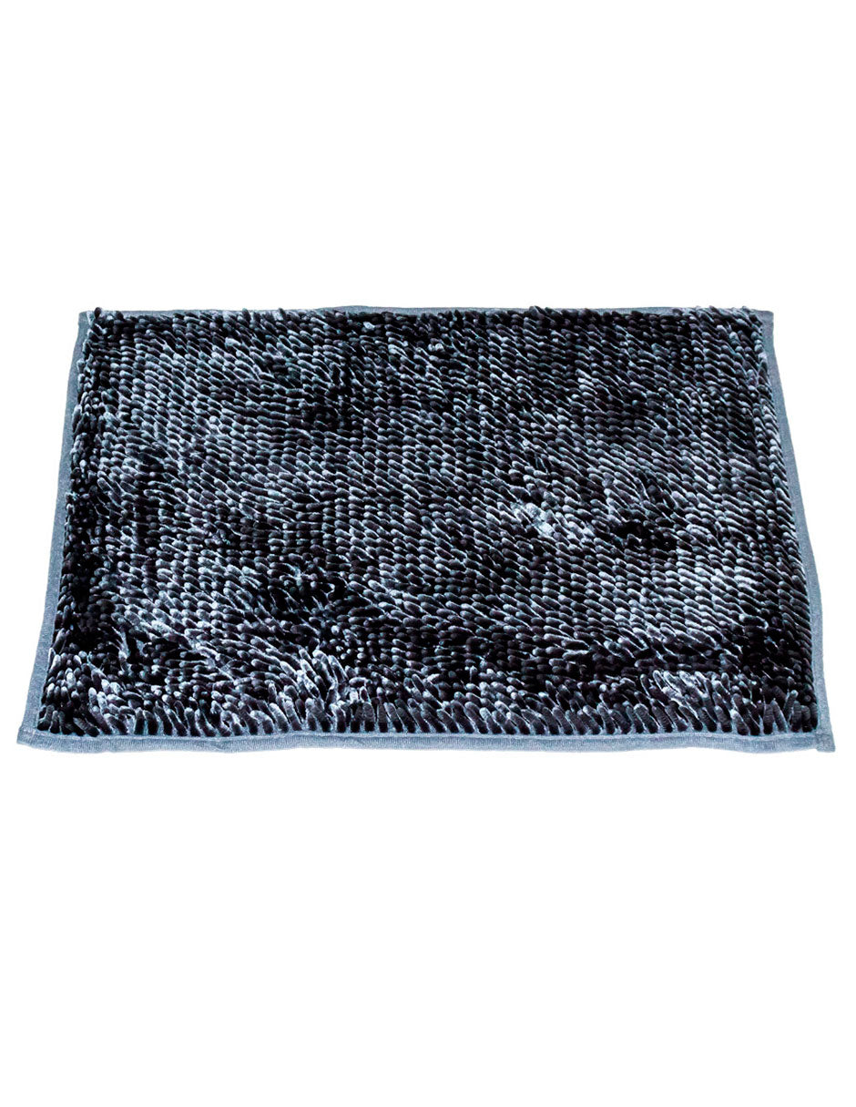 Tapete Chenille Vintage Gris carbon 40 cm x 60cm